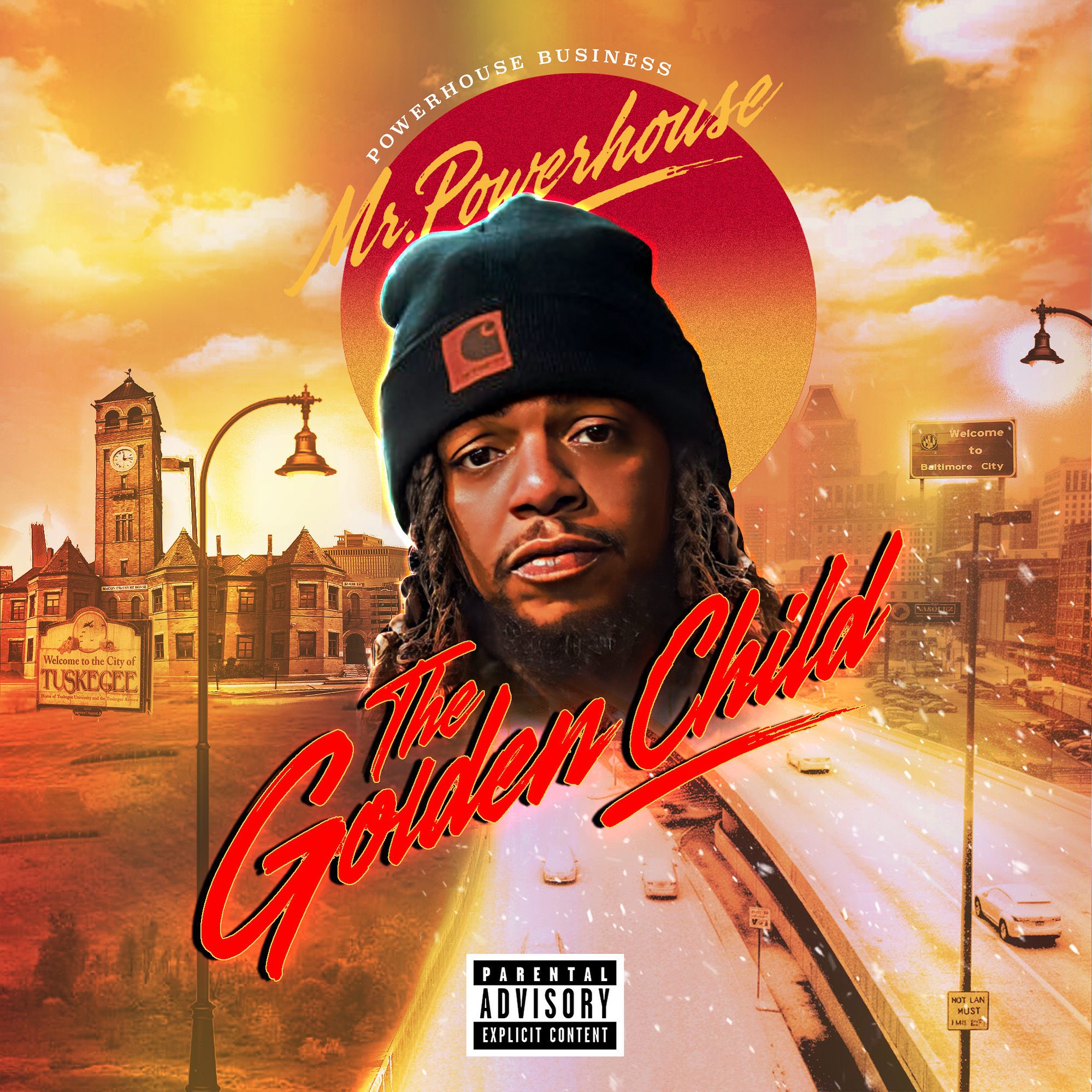 The Golden Child — Album cover by Mr. Powerhouse